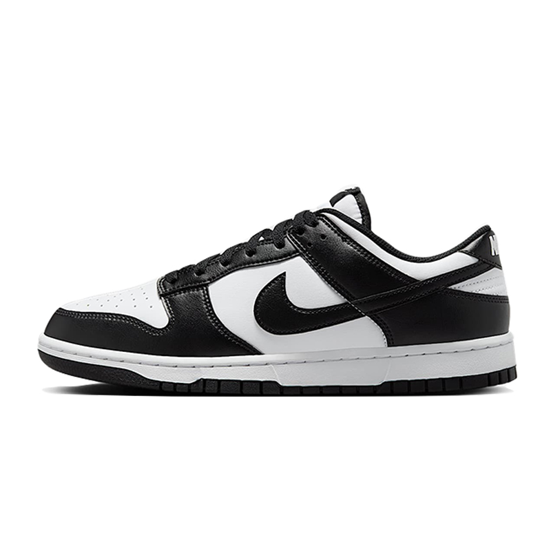 耐克男鞋25春NIKE DUNK LOW RETRO黑白熊猫运动休闲鞋 HF5441-100
