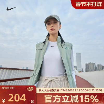 耐克女春季新款运动休闲套头卫衣