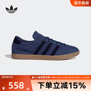 adidas阿迪达斯三叶草2025冬男女「T头鞋 JP9652 」TOBACCO休闲板鞋