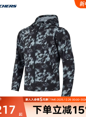 Skechers斯凯奇秋季男士梭织外套舒适户外休闲 P324M022/048M