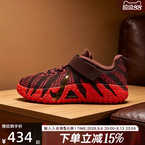 NIKE耐克篮球鞋男女童 JA 3马年限定新款春实战运动鞋 IB4772-200