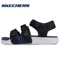 Giày nam SKECHER 2019 mùa hè mới nhẹ Giày đi biển Velcro giày thể thao dép 666081 - Giày thể thao / sandles dép quai hậu nam gucci