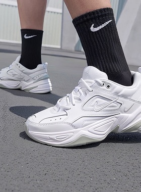 Nike耐克男鞋新款休闲小白鞋M2K TEKNO运动复古老爹鞋AV4789-101