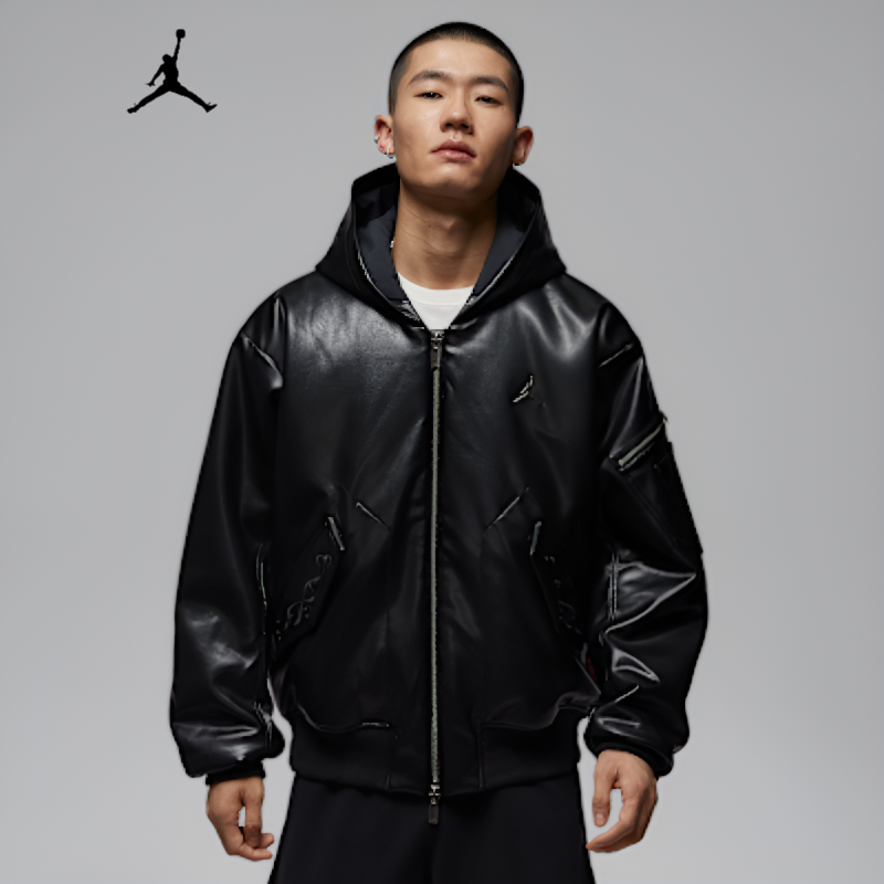 NIKE耐克Jordan男棉服夹克新年系列2026春连帽休闲外套IQ3949-010,运动服/休闲服装,运动棉衣,淘宝优惠券,粉丝福利购,淘宝优惠卷