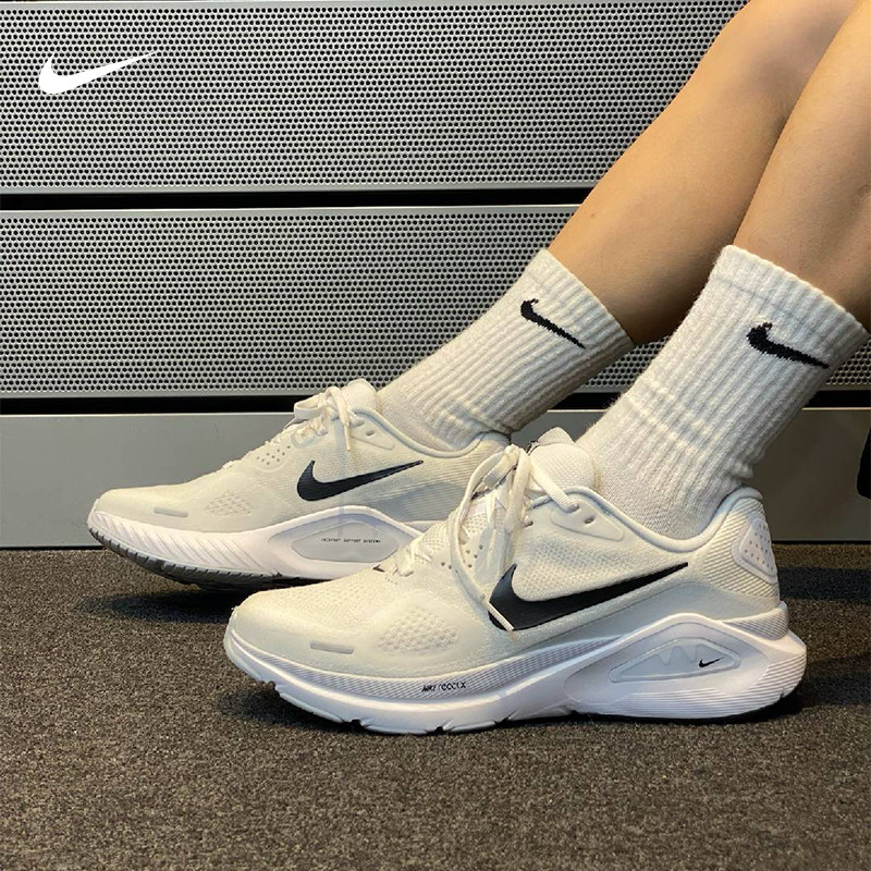 Nike耐克男鞋Structure 26运动透气缓震公路训练跑步鞋HJ1102-100