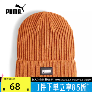 Puma彪马男女帽冬季 新款 休闲舒适运动帽毛线帽针织帽 024038