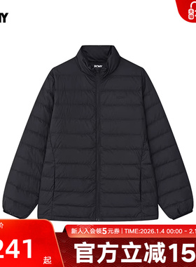 PONY波尼冬季新款羽绒服轻户外运动休闲外套女子 243W2OF32BK