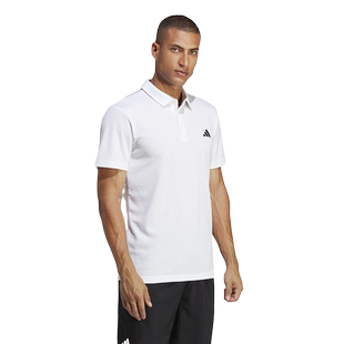adidas阿迪达斯短袖男子夏季新款翻领网球运动上衣POLO衫 HR8729