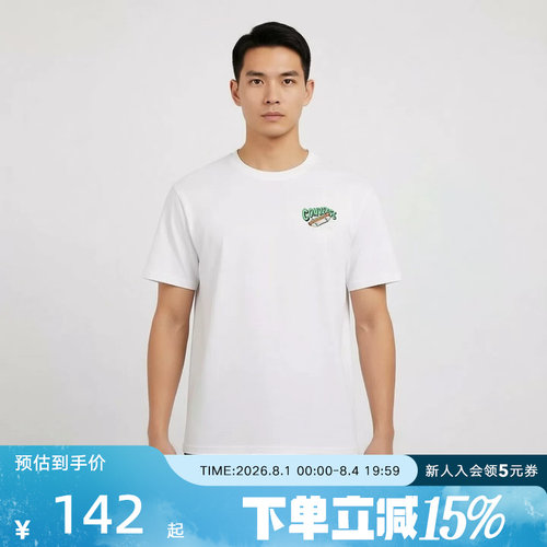 Converse匡威2026夏男士休闲运动时尚潮流宽松短袖T恤 MCJ751-W2Y