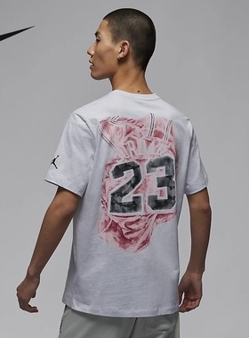 耐克Jordan短袖男2024夏季新款透气半袖休闲运动服T恤FN5989-043