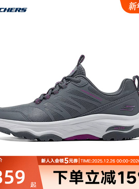 Skechers斯凯奇秋女士运动休闲鞋轻便缓震舒适健步鞋 124449/CHAR