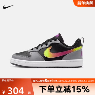 IO6965 大童百搭运动休闲鞋 001 COURT低帮酷菠萝女鞋 耐克儿童板鞋