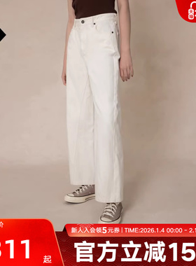 CONVERSE匡威秋季新款星星图案休闲风多口袋女子长裤 WCH674-W70