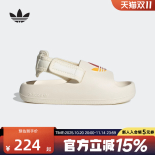 溯溪鞋 拖鞋 舒适JP5525 男小童魔术贴休闲凉鞋 adidas阿迪达斯夏新款