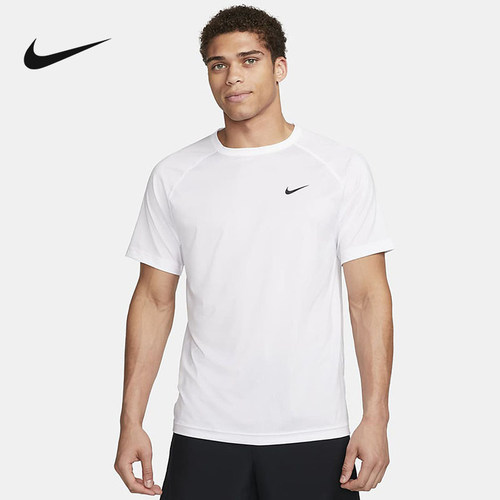 NIKE耐克男子运动短袖DRI-FIT READY针织衫速干透气T恤DV9816-100