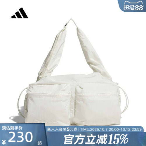 adidas阿迪达斯旅行出游收纳运动单肩手提挎包春女斜挎包 KS5223