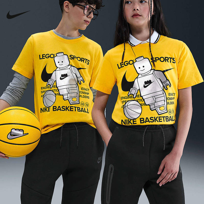 耐克NikexLEGO男女儿童T恤