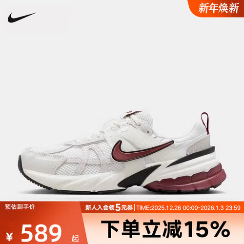耐克NIKE2025冬季女鞋W V2K RUN SE透气舒适休闲运动鞋HQ3500-100