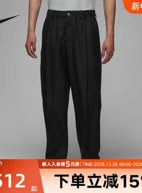 Jordan耐克男裤Sport拒水高尔夫时尚休闲运动梭织长裤HQ8674-010