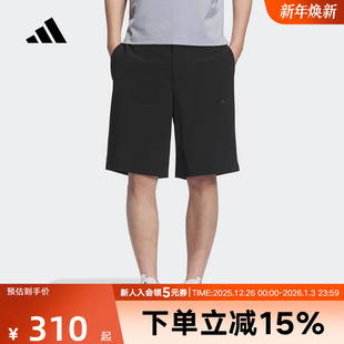 五分裤 男针织凉感运动休闲短裤 宽松JL6053 新款 adidas阿迪达斯夏季