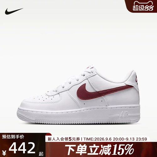 NIKE耐克2026秋Air Force 1 大童空军一号运动休闲鞋 CT3839-126