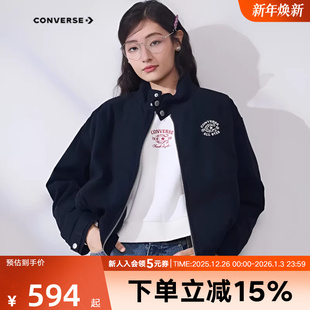 匡威女子棉服马年起飞系列新品 GHM 巴恩风刺绣立领夹克外套WCJ429