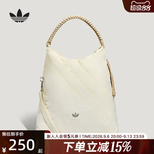 adidas阿迪达斯三叶草女实用可调节背带运动单肩包斜挎包 LD6381