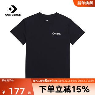 WCH664 Converse匡威2025夏季 休闲圆领T恤 运动短袖 GHM 女简约时尚