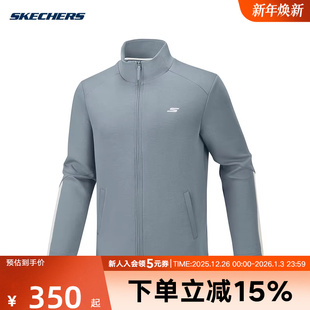 P126M004 SKECHERS 2026春男梭织外套 新品 02N6 斯凯奇
