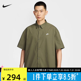T恤HJ2027 NIKE耐克短袖 半袖 男25夏季 222 刺绣小标宽松翻领POLO衫