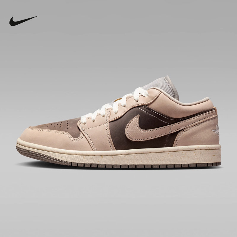 Jordan耐克女鞋2026春新款AJ1复古米棕休闲板鞋运动鞋IB7011-001,运动鞋new,运动休闲鞋,淘宝优惠券,粉丝福利购,淘宝优惠卷