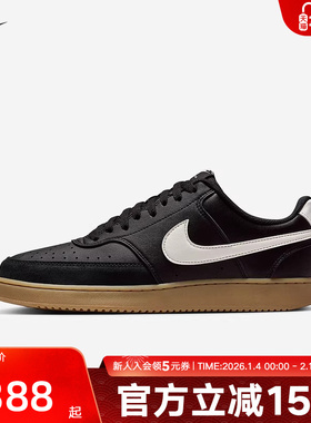 耐克男鞋低帮休闲COURT VISION轻便运动鞋陆冲滑板鞋IB2998-004