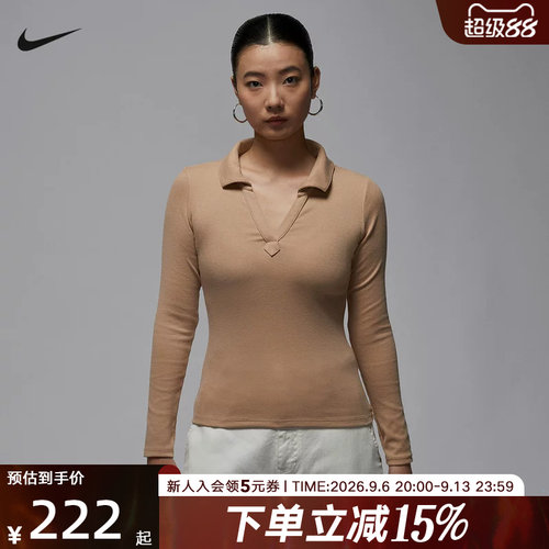 耐克女冬季长袖POLO衫