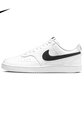 NIKE耐克男鞋COURT VISION简版黑白空军休闲运动鞋板鞋DH2987-101
