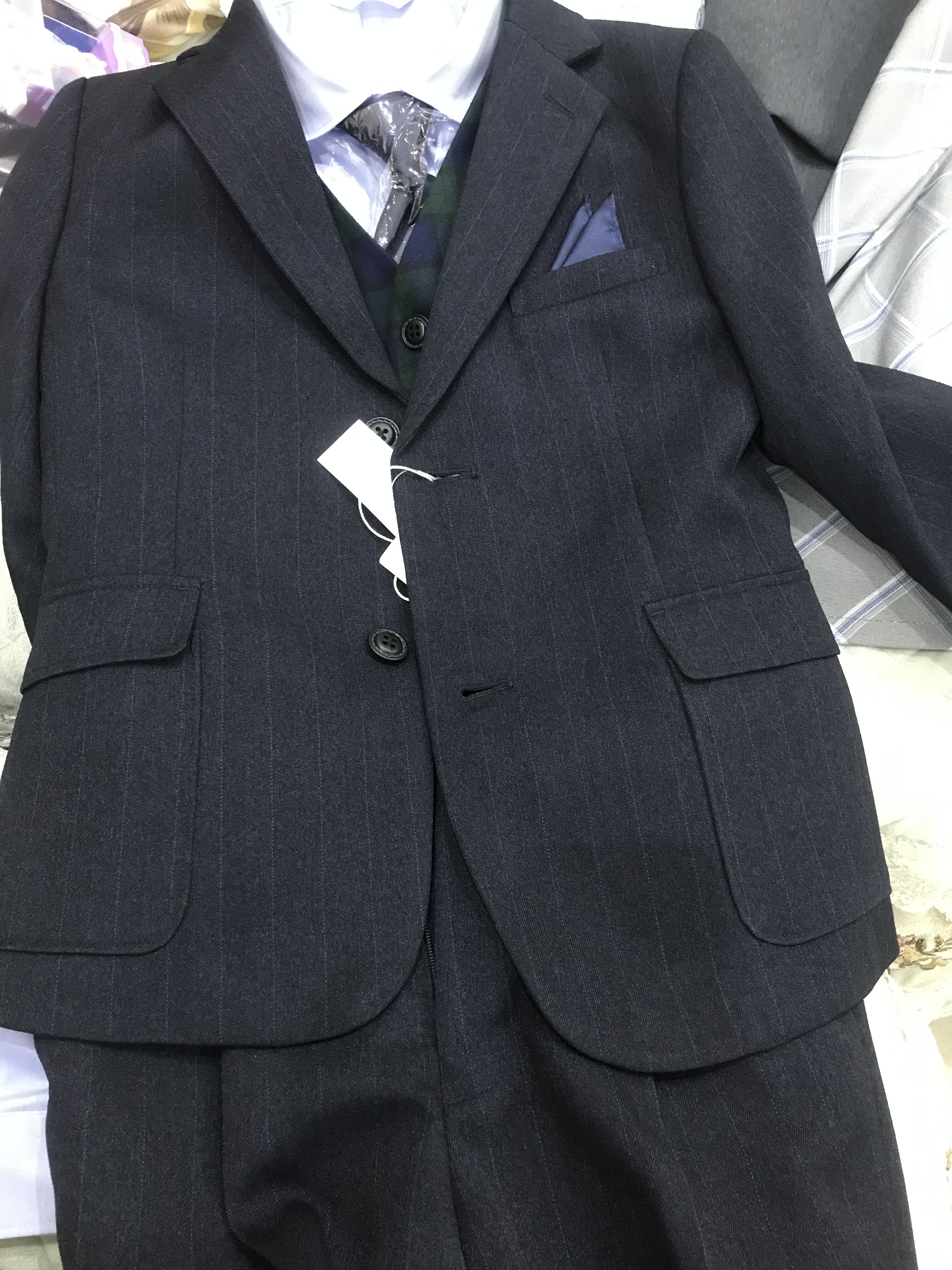 日本男童学生制服套装表演服面试服礼服钢琴演讲主持人西装领带