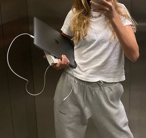 kendall短袖jennie同款透气全棉