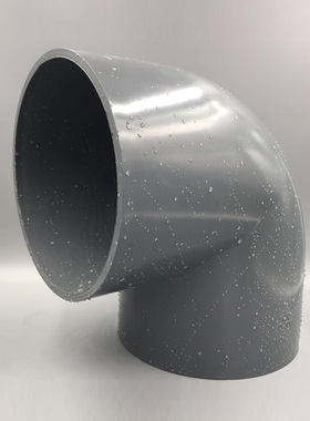 UPVC直角90度弯头 给水管配件180 200 225 250 280 315 355 400