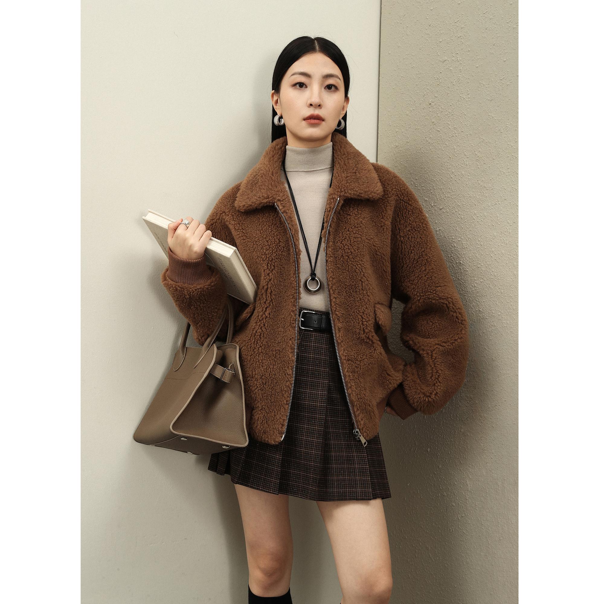 短款羊毛皮草FANLESTUDIOS