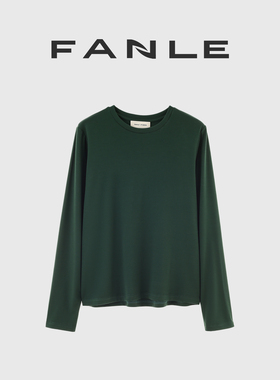 【清仓买三免一区】经典ROW风亲肤叠穿长袖宽松T恤上衣白T基础款