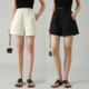 新型进口褶皱chao轻透气牛筋高腰休闲a字短裤 Bi入 STUDIOS FANLE