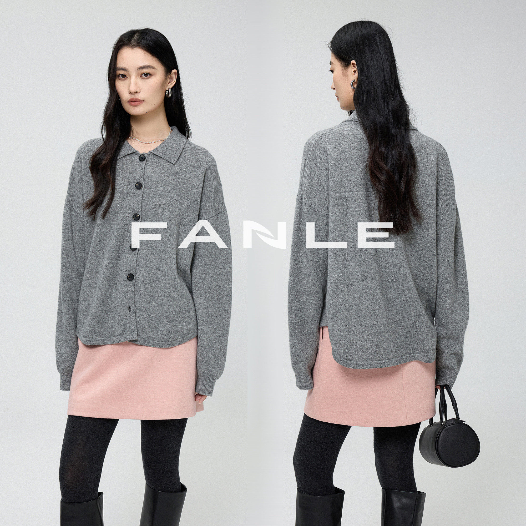 FANLESTUDIOS时髦复古羊毛衣