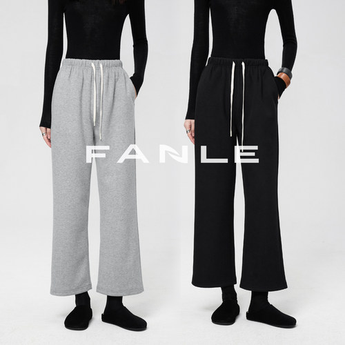FANLESTUDIOS加厚保暖9分裤