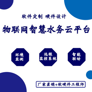 水监测工业控制务平台定制开发远程环境 物联网 智慧系统远程云