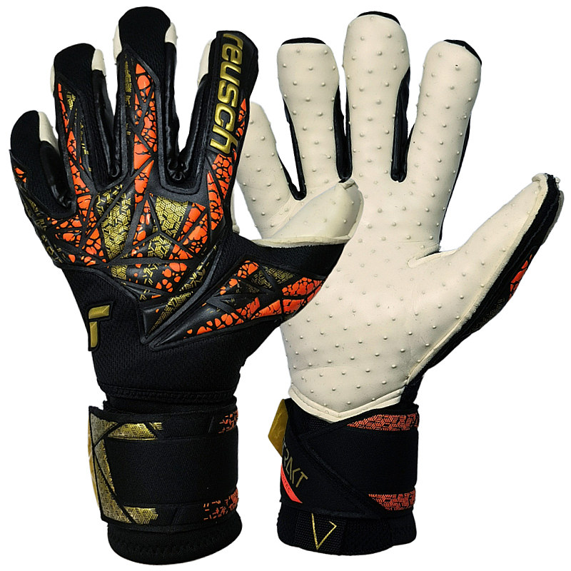 reusch可拆卸五护指守门员手套