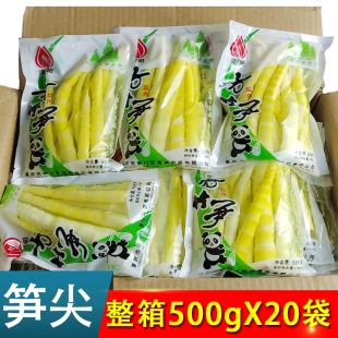 重庆方竹笋500g*20袋新鲜春笋嫩笋尖金佛山笋子整箱商用火锅笋尖
