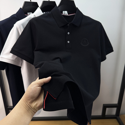 100%纯棉保罗polo衫男短袖