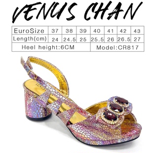Venus Chan  Italian Shoes and Bags Matching Set 2024 Women H