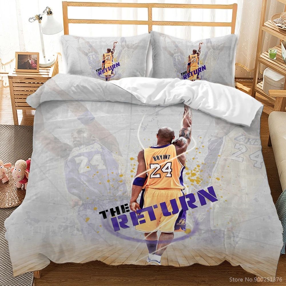 Basketball Star 3D Printed Bedding Set 2/3pcs Duvet Cover Se