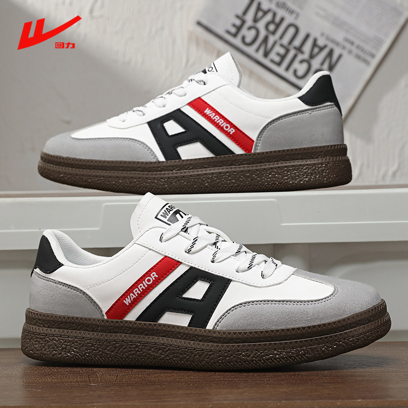 回力夏季透气德训鞋男鞋2026春季新款男子复古休闲板鞋学生运动鞋