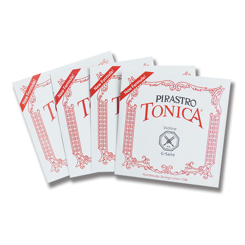 德国进口Pirastro托尼卡TONICA小提琴琴弦尼龙演奏级g/d/a/44单弦